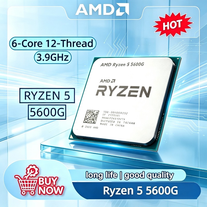 Amd Cpu Ryzen 5 - Procesador AMD R5 5600G Ryzen 5