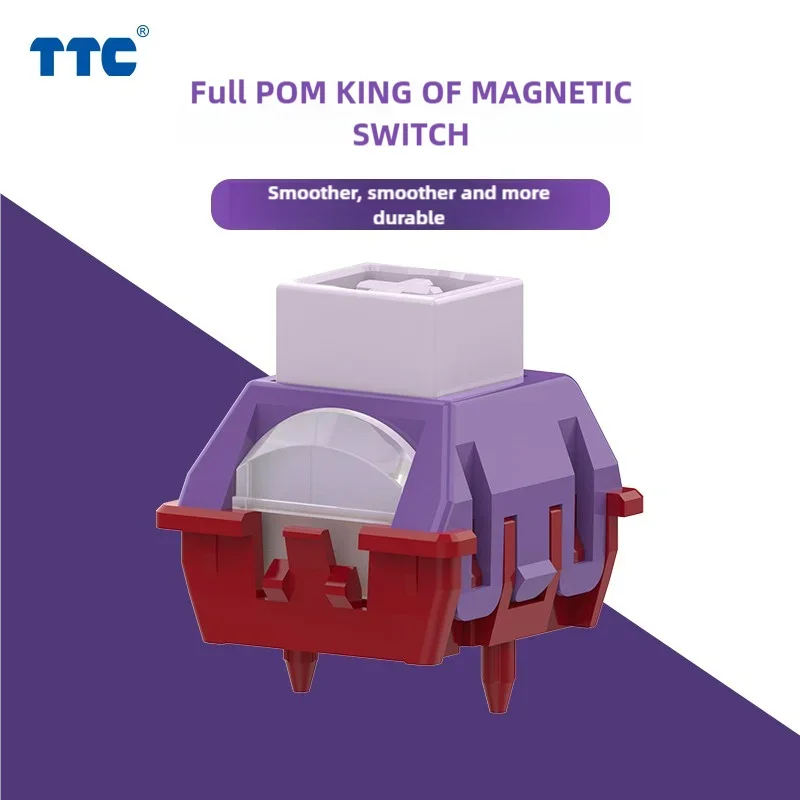Esports Gaming Keyboard And Mouse - Interruptor Magnético TTC Full POM King