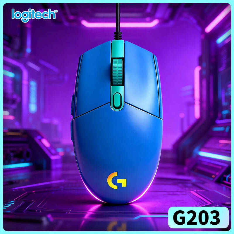 Logitech Mouse G203 - Ratón para juegos Logitech G203, con