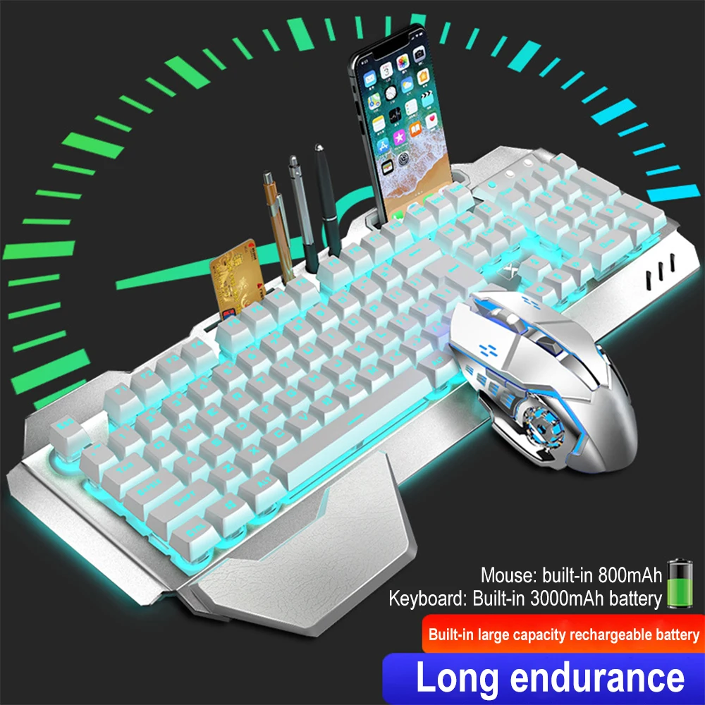 Teclado y ratón inalámbricos K - Esports Gaming Keyboard And Mouse reseña y precio
