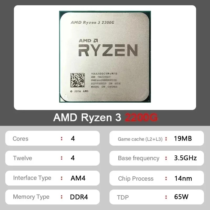CPU YD2200C5M4MFB Socket AM4 1 - Amd Cpu Ryzen 5 reseña y precio