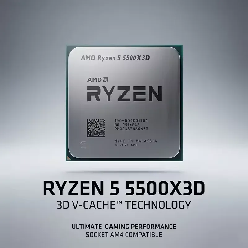 Procesador AMD Ryzen 5 5500X3D - Amd Cpu Ryzen 5 reseña y precio