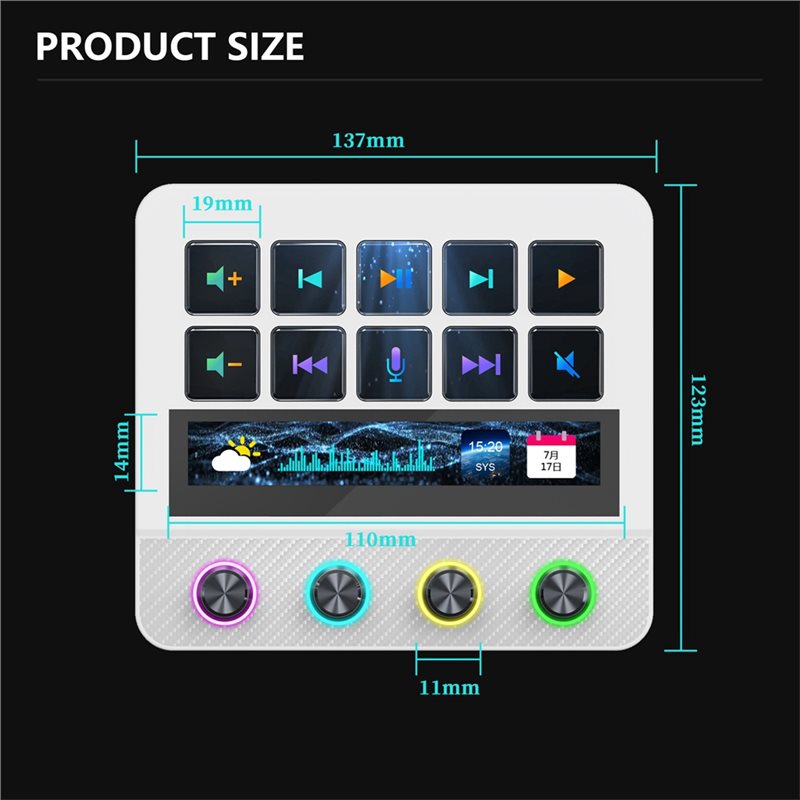 Entrega en 24 horas Mirabox N4 - Elgato Stream Deck reseña y precio