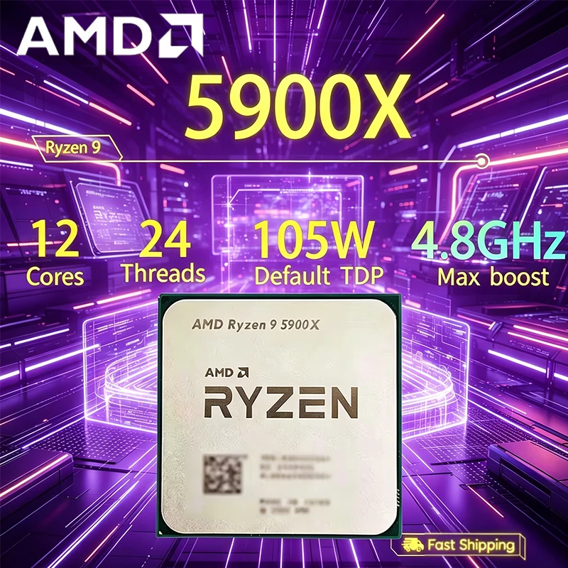 Procesador AMD Ryzen 9 5900X R - Amd Cpu Ryzen 9 reseña y precio