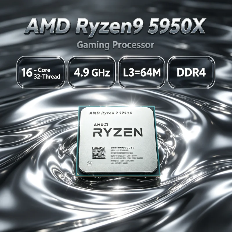 AMD Ryzen 9 5950X, pero sin re - Amd Cpu Ryzen 9 reseña y precio